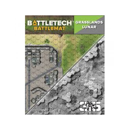 BattleTech Battle Mat Grasslands Lunar